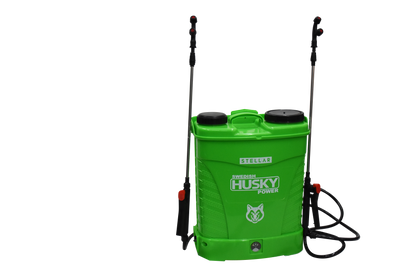 Fumigadora Aspersora 2 Varillas 18L Eléctrica 12V Bateria Recargable Husky STELLAR