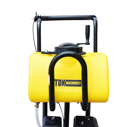 Cortadora De Piso Para Concreto Con Motor A Gasolina De 6.7Hp Para Discos De 14" TDK TDK350-KR67