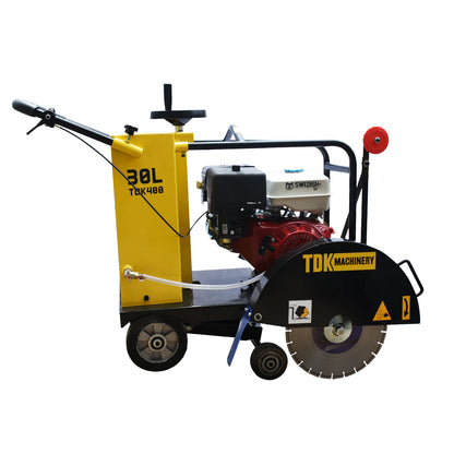 Cortadora De Piso Para Concreto Con Motor A Gasolina De 13Hp Para Discos De 14" TDK TDK400-HK13