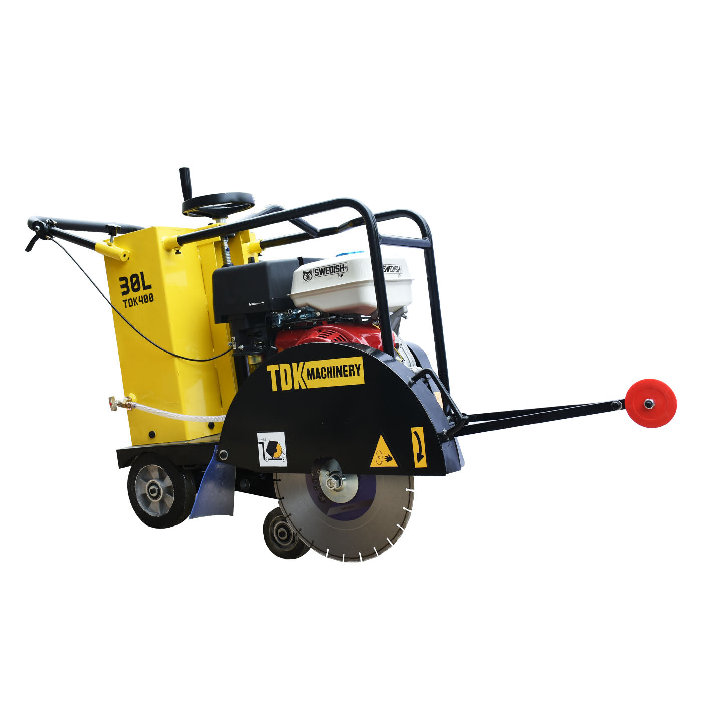 Cortadora De Piso Para Concreto Con Motor A Gasolina De 13Hp Para Discos De 14" TDK TDK400-HK13