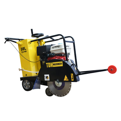 Cortadora De Piso Para Concreto Con Motor A Gasolina De 13Hp Para Discos De 14" TDK TDK400-HK13