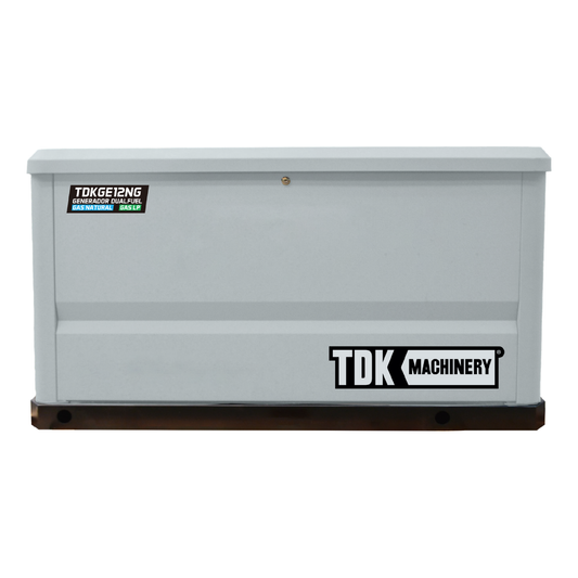Generador Estacionario Planta de Emergencia  a Gas Natural  Gas LP 10.5 kw Trifasico TDKGE12NG