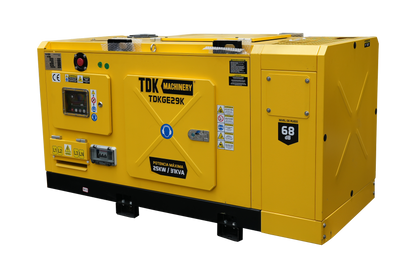 Generador Estacionario Planta de Emergencia TDK 23 KW/29KVA 220V/127V C/Precalentador - TDKGE29K