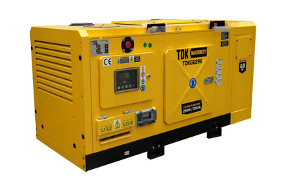 Generador Estacionario Planta de Emergencia TDK 23 KW/29KVA 220V/127V C/Precalentador - TDKGE29K