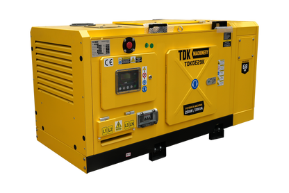 Generador Estacionario Planta de Emergencia TDK 23 KW/29KVA 220V/127V C/Precalentador - TDKGE29K