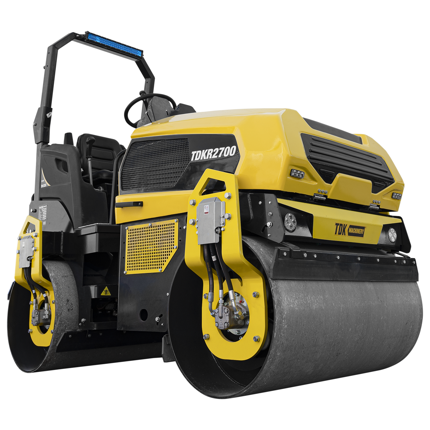 Rodillo Vibrador Motor A Diesel De 35.5 Hp Hombre A Bordo Direccion Hidraulica TDK - TDKR2700