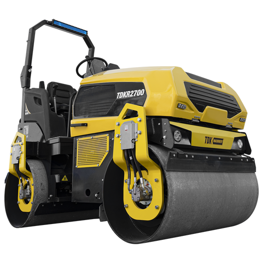 Rodillo Vibrador Motor A Diesel De 35.5 Hp Hombre A Bordo Direccion Hidraulica TDK - TDKR2700