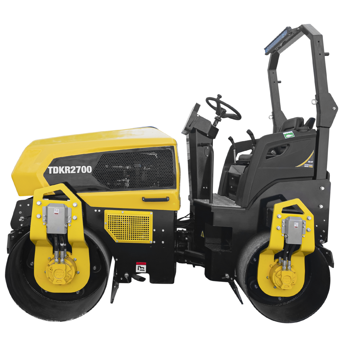 Rodillo Vibrador Motor A Diesel De 35.5 Hp Hombre A Bordo Direccion Hidraulica TDK - TDKR2700
