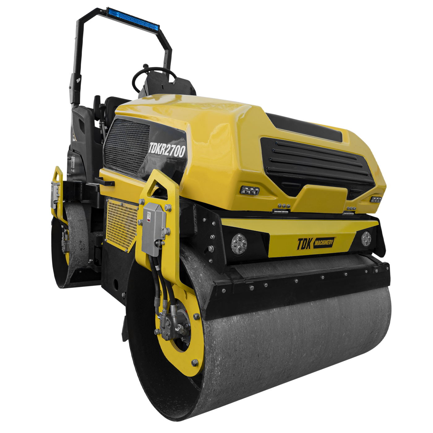 Rodillo Vibrador Motor A Diesel De 35.5 Hp Hombre A Bordo Direccion Hidraulica TDK - TDKR2700