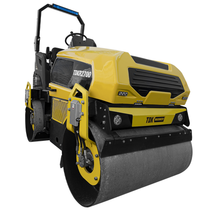 Rodillo Vibrador Motor A Diesel De 35.5 Hp Hombre A Bordo Direccion Hidraulica TDK - TDKR2700