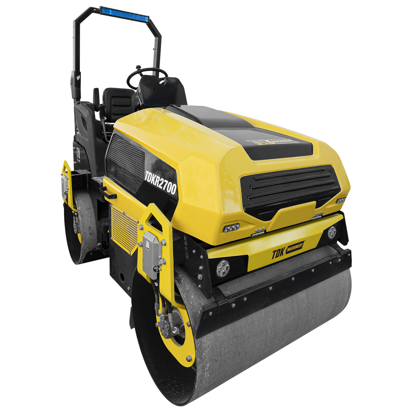 Rodillo Vibrador Motor A Diesel De 35.5 Hp Hombre A Bordo Direccion Hidraulica TDK - TDKR2700