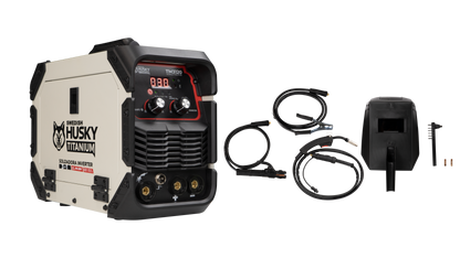 Soldadora Inverter Profesional 3 En 1 TIG/MIG/MMA Doble Voltaje  120A 110v/220v SWEDISH HUSKY TITANIUM  TM3120