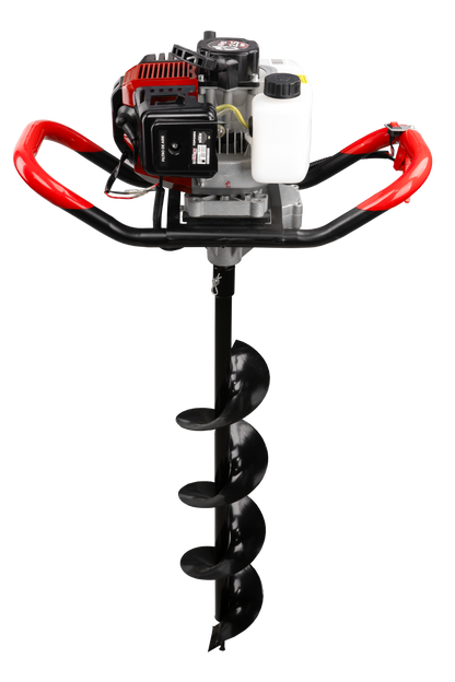 Motoperforadora Ahoyadora Con Motor A Gasolina 2 Tiempos De 52cc 2.5Hp 3 Barrenos Husky TOPO554