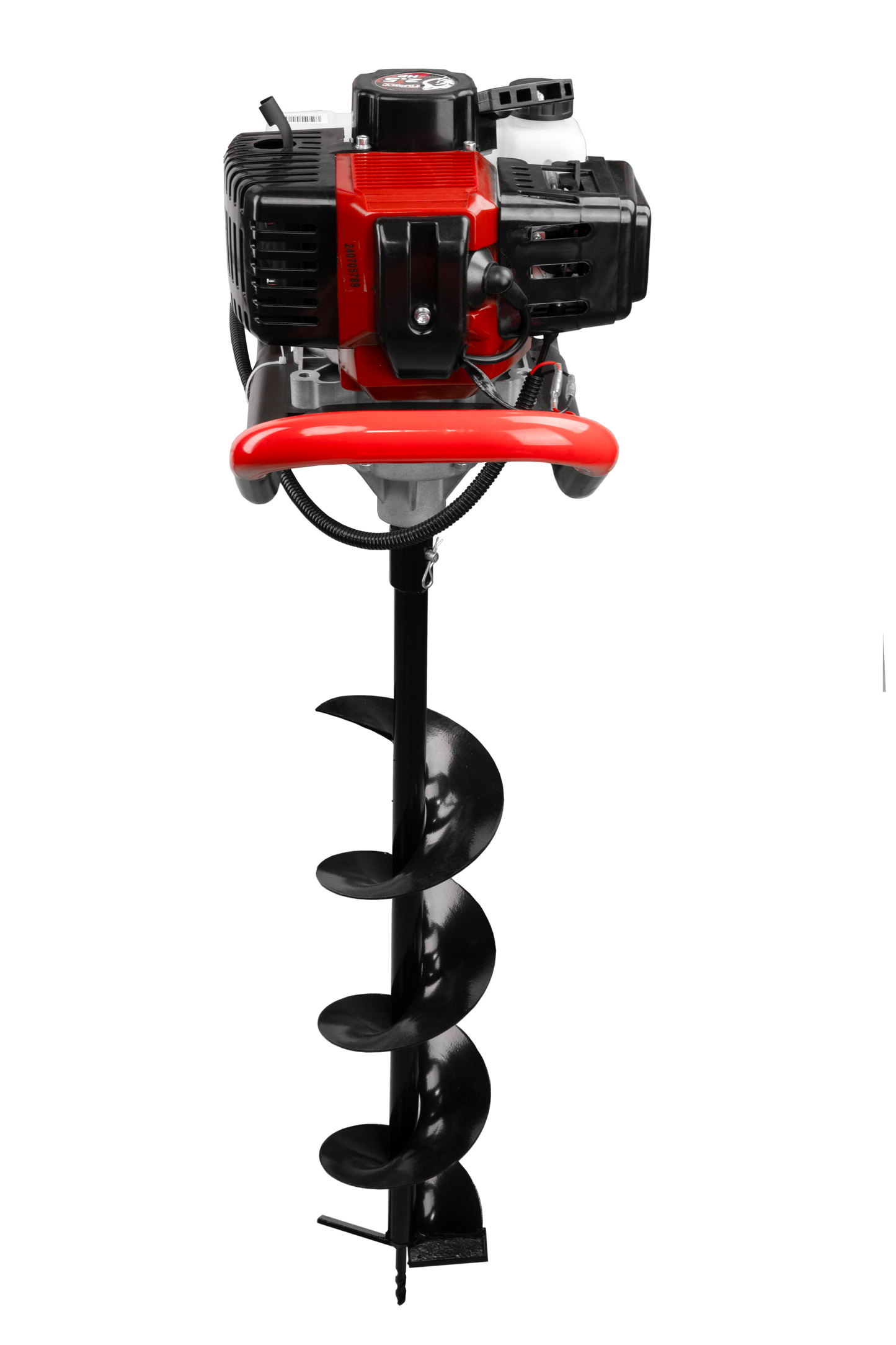 Motoperforadora Ahoyadora Con Motor A Gasolina 2 Tiempos De 52cc 2.5Hp 3 Barrenos Husky TOPO554