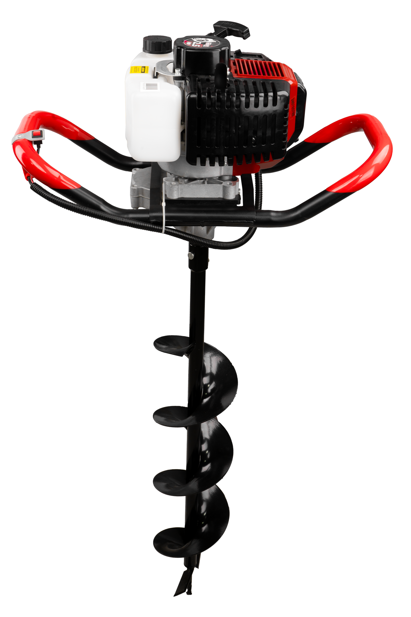 Motoperforadora Ahoyadora Con Motor A Gasolina 2 Tiempos De 52cc 2.5Hp 3 Barrenos Husky TOPO554