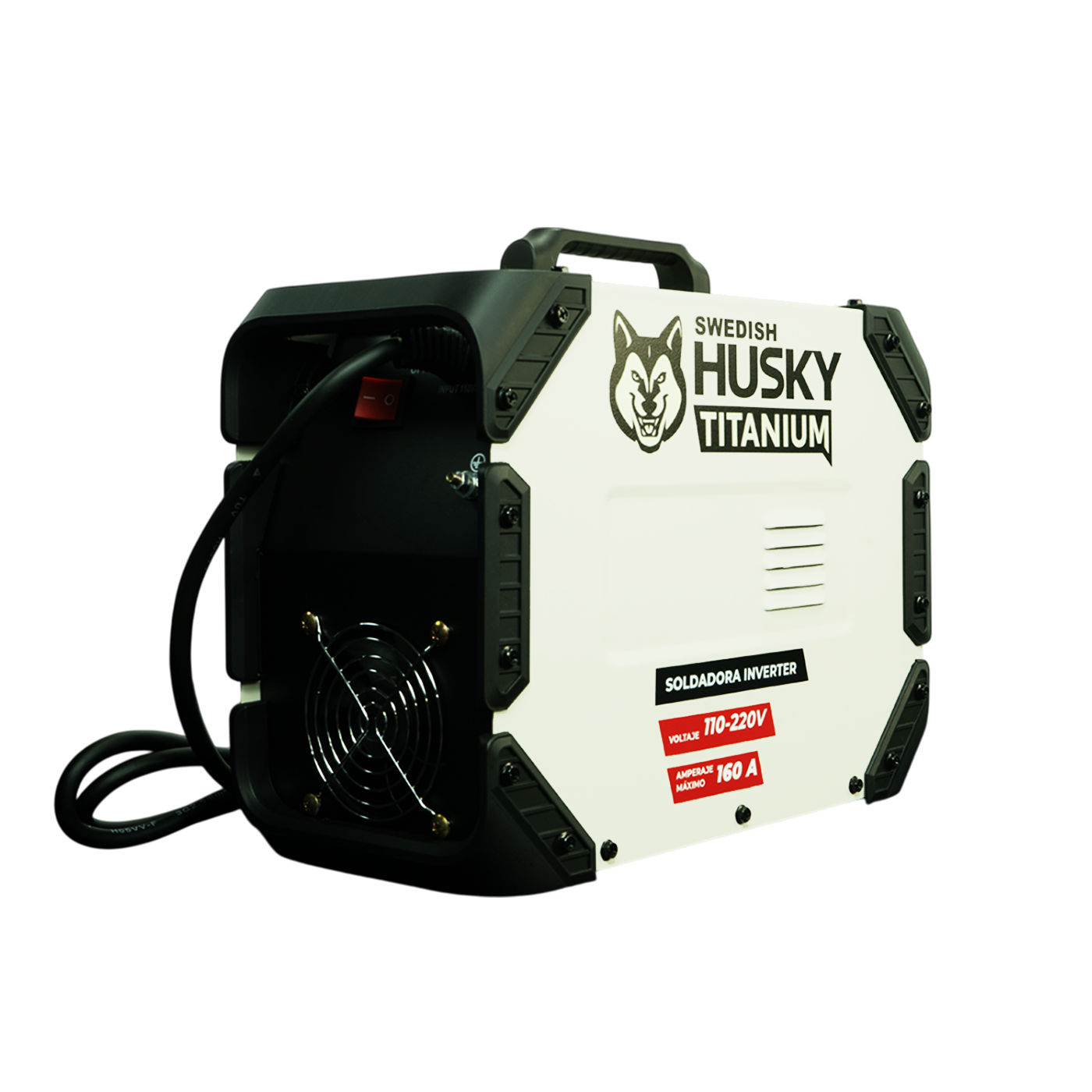 Soldadora Inverter Profesional 120A/160A 110V/220V SWEDISH HUSKY TITANIUM TT185