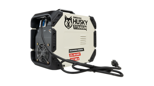 Soldadora Inverter Profesional 140A/190A  A 110v/220v SWEDISH HUSKY TITANIUM TT210