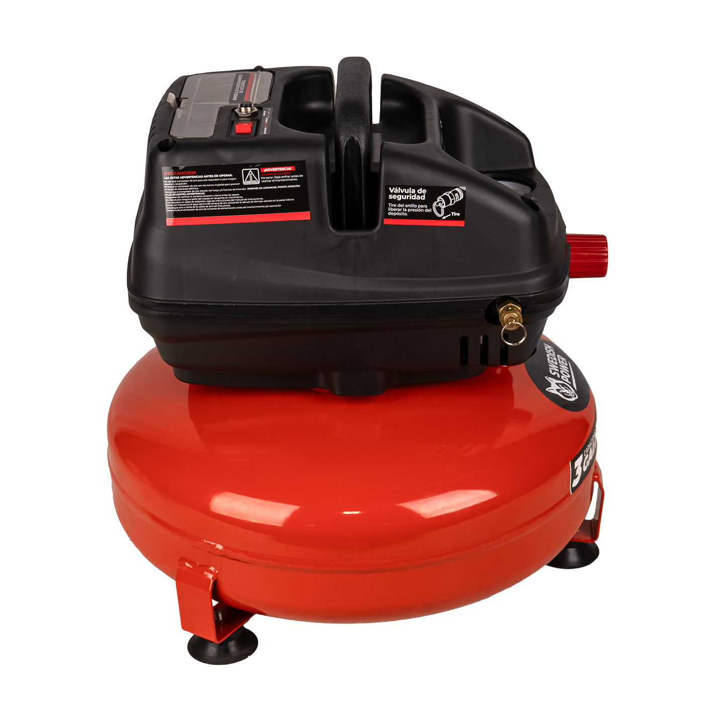 Mini Compresor De Aire Eléctrico Swedish Power 1/2 Hp 11 Litros C/Manguera y Soplador – Winder12