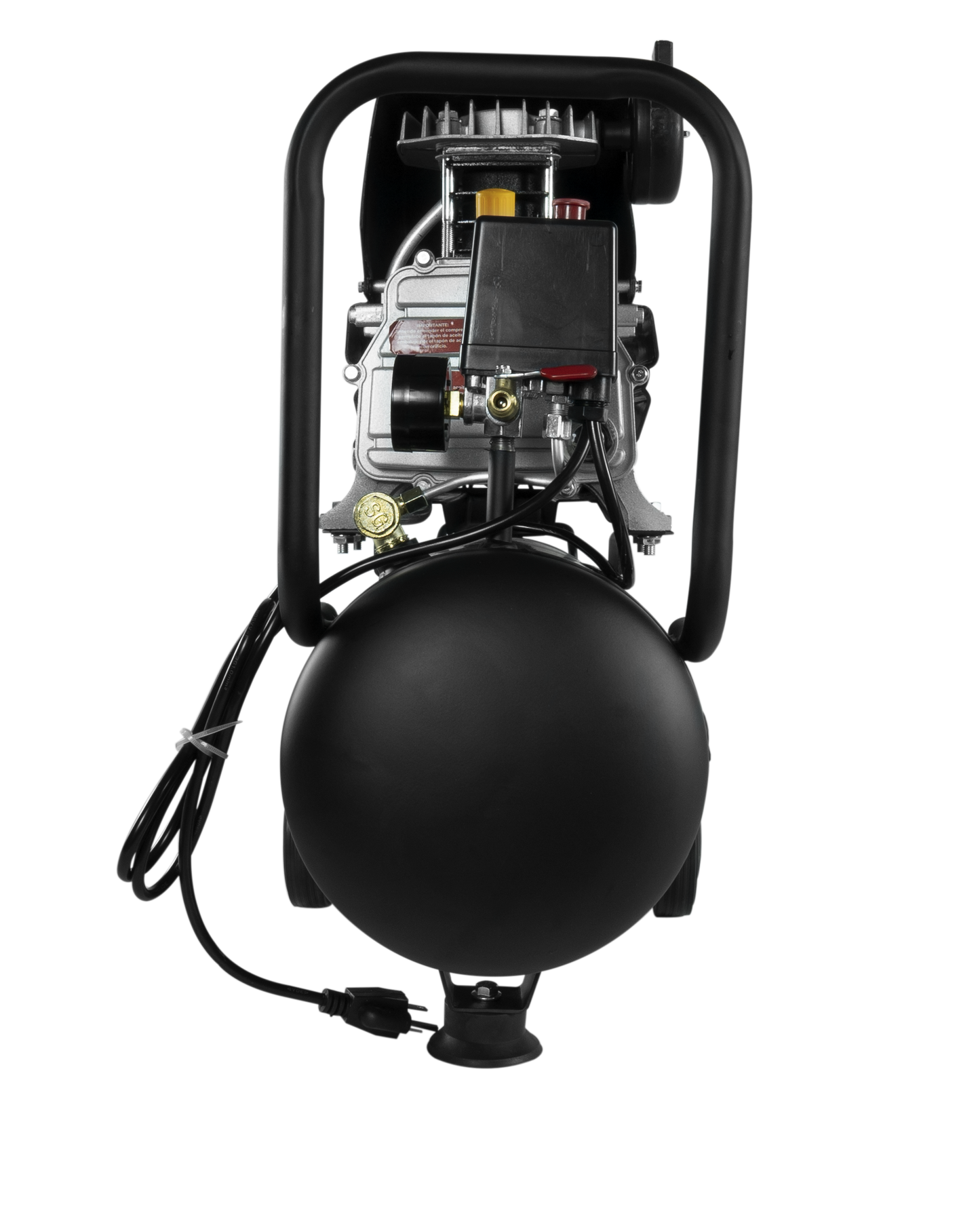 Kit Compresor de Aire Eléctrico De 2.5 Hp 110V Con Tanque De 25 Litros Y 115 Psi Con Pistola de Baja Presión y Manguera De 3 Metros Husky WINDER25