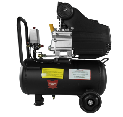 Kit Compresor de Aire Eléctrico De 2.5 Hp 110V Con Tanque De 25 Litros Y 115 Psi Con Pistola de Baja Presión y Manguera De 3 Metros Husky WINDER25