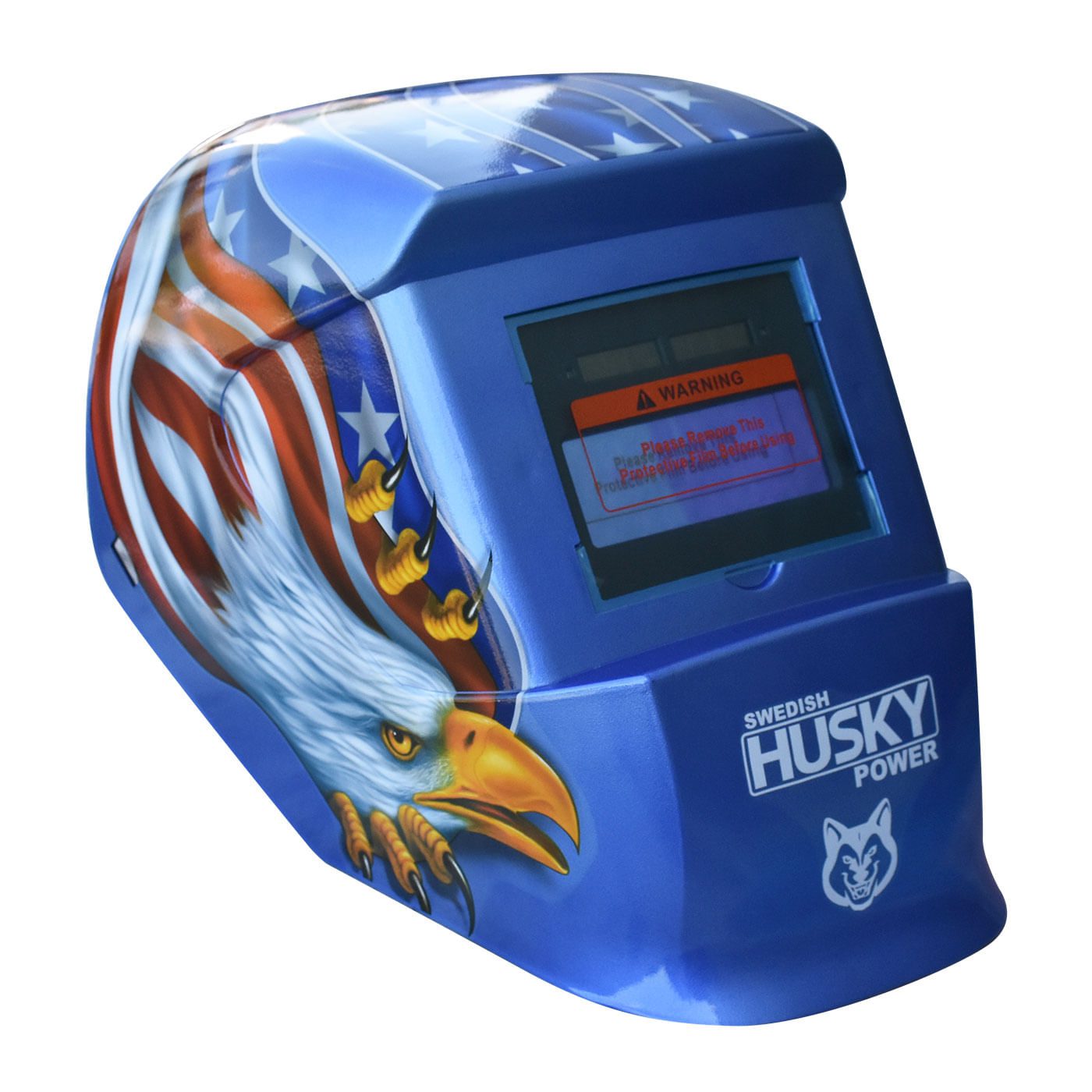 Careta Para Soldar Electrónica De Sombra Variable Águila Husky HKC55