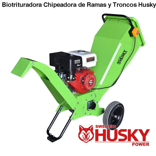Biotrituradora Chipeadora de Ramas y Troncos Husky Diámetro