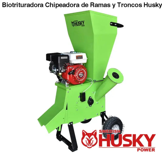 Biotrituradora Chipeadora de Ramas y Troncos Husky Diámetro