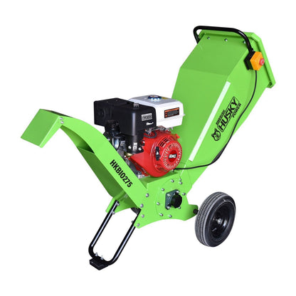 Biotrituradora Chipeadora de Ramas y Troncos Husky Diámetro Máximo de Corte de 3" o 7.5 Cm con Motor a Gasolina 6.5 HP Husky HKBIO275-HK65