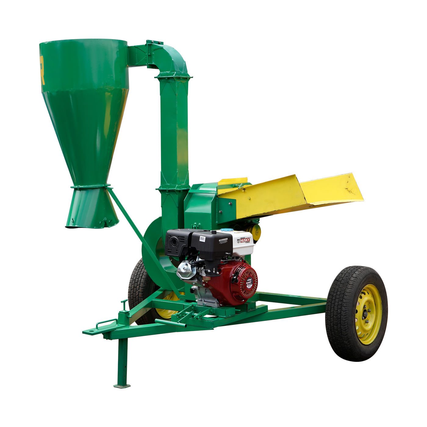 Cortadora De Forraje-Picadora Ciclon Encostalador Rhinn 13 C/Motor Husky 16 HP RKPDC30R-HSK16