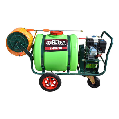 Fumigadora Parihuela De Pistones Con Motor Husky 6.5 Hp Tanque De 160L Y Manguera De 100m Husky HKF160HK