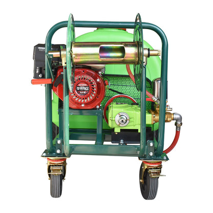 Fumigadora Parihuela De Pistones Con Motor Husky 6.5 Hp Tanque De 300L Y Manguera De 100m Husky HKF300HK