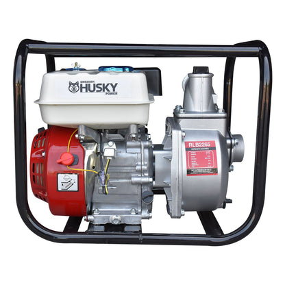 Motobomba A Gasolina 200cc 6.5 Hp Autocebante 4 Tiempos 2"x2" Husky RLB2265