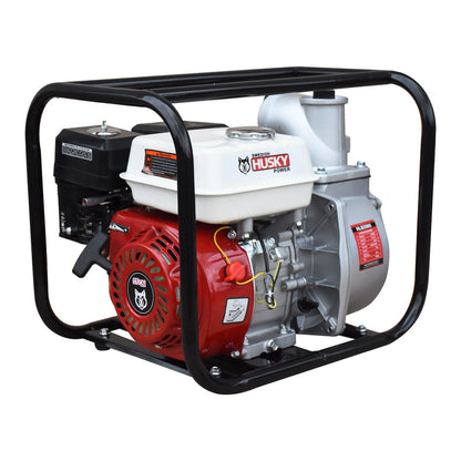Motobomba A Gasolina 200cc 6.5 Hp Autocebante 4 Tiempos 3"x3" Husky RLB3365