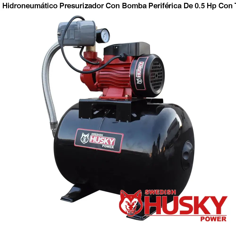 Hidroneumático Presurizador Con Bomba Periférica De 0.5 Hp