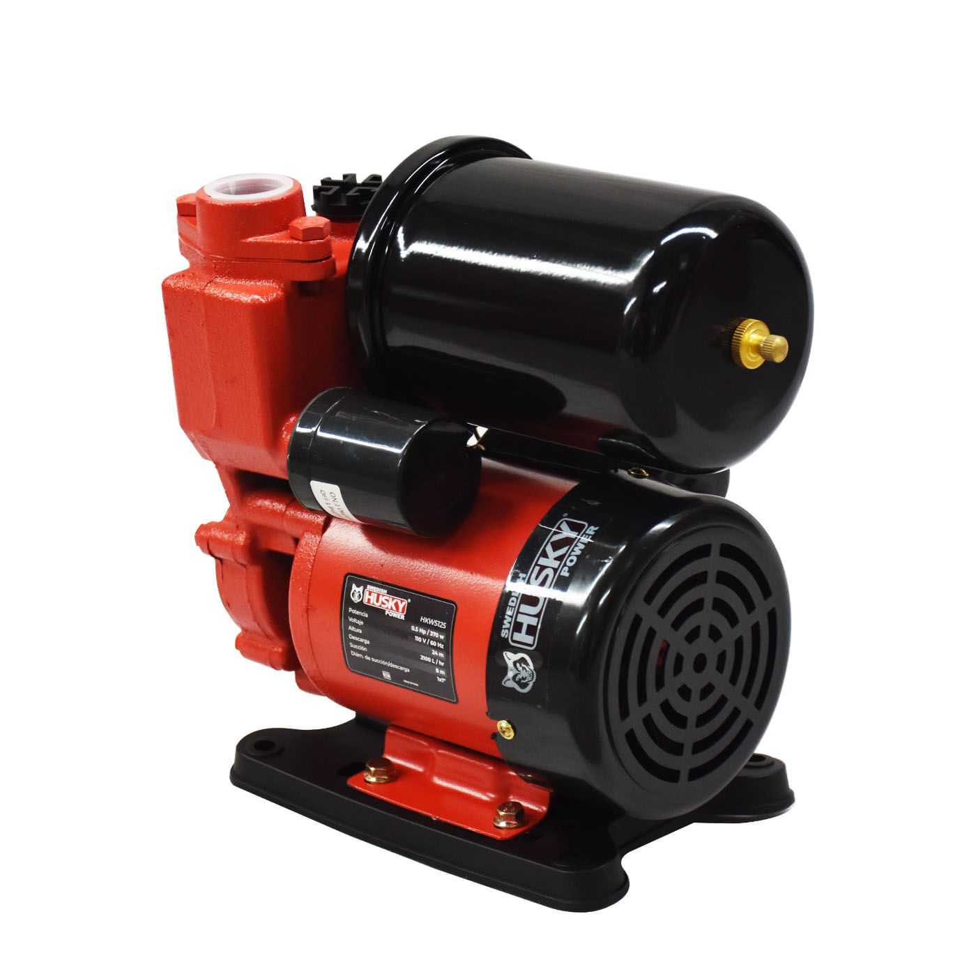 Bomba Electrica Autocebante Husky  1"X1" 1/2HP 370W HKW5125