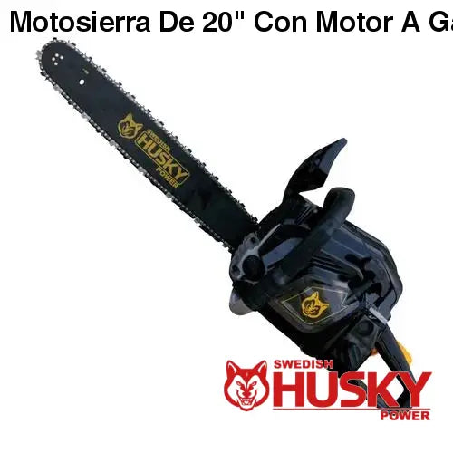 Motosierra De 20 Con Motor A Gasolina De 2 Tiempos 52cc