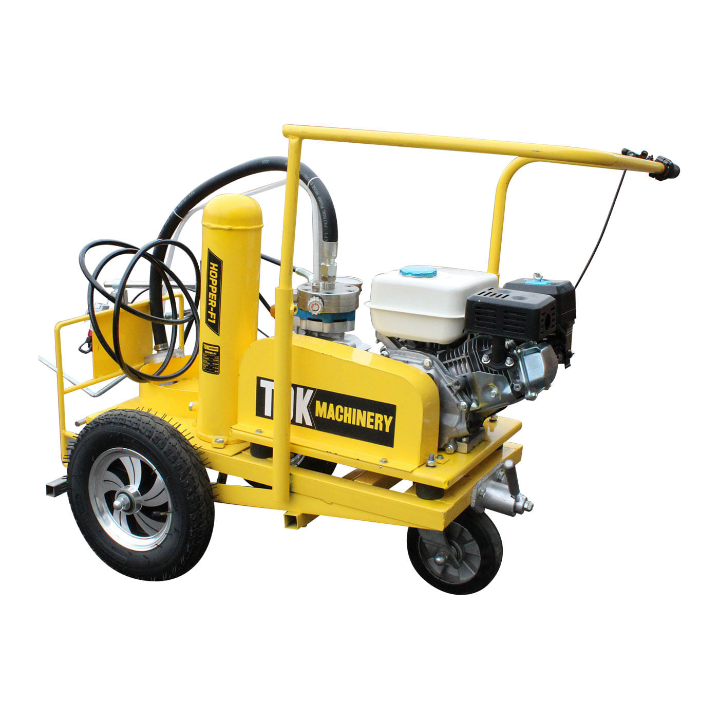 Maquina Pinta Rayas Con Motor a Gasolina 4 Tiempos 6.5 Hp Husky Power HOPPER-F1