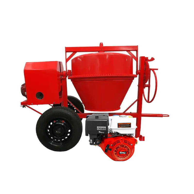 Revolvedora De Acero 1 Saco Con Motor a Gasolina 4 Tiempos 200cc 6.5Hp Husky Power HKRB1-HSK6.5