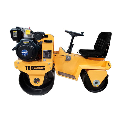 Rodillo Vibrador Doble 700mm Potencia 12Hp Diesel TDK TDKR950